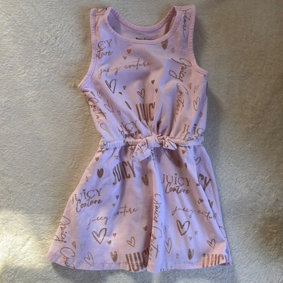 🔥HP Juicy Couture Girls‎ Sleeveless Dress - Pink (Size 3T) - Picture 1 of 4